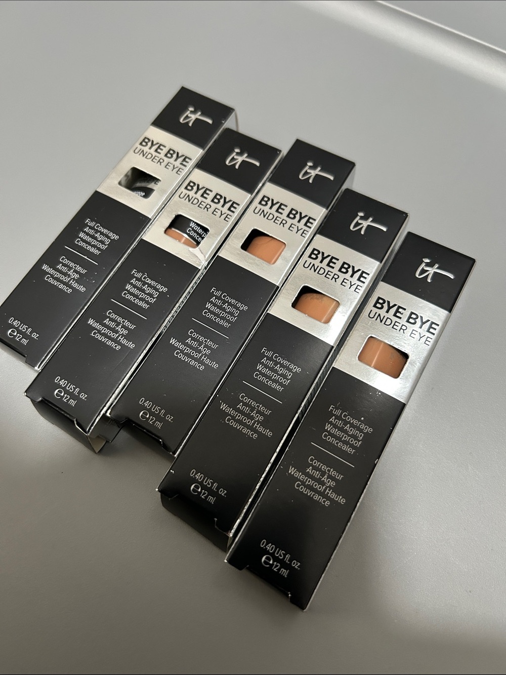it cosmetics bye bye under eye concealer DEEP FIVE BOXES TAKE ALL